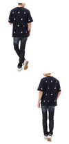 Thom Browne Embroidered Goose Short Sleeve T-Shirt MJS294E J0058 415 143210539 [P]