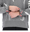 Thom Browne Feather Intarsia Pullover Sweater MKA556A Y3039 055 Size 3 138414835 [P]