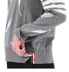 Thom Browne Feather Intarsia Pullover Sweater MKA556A Y3039 055 Size 3 138414835 [P]