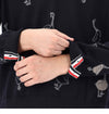 THOM BROWNE Goose Intarsia Pullover Strick MKA558A Y1051 415 140228326 [P]