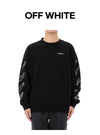 OFF WHITE Scribble DIAG Skate Sweatshirt 1001 150633943 [P]