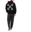 OFF WHITE Scribble ARR Skate Hoodie 1001 150634190 [P]