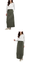 Needles String PERTIG Skirt RW218 OLIVE 149573370 [P]