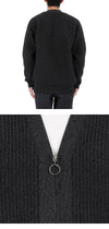 NANAMICA 5G Zip-Up Cardigan Size XL BLACK 148272969 [P]