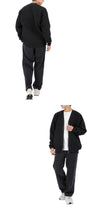 NANAMICA 5G Zip-Up Cardigan Size XL BLACK 148272969 [P]