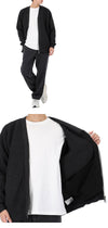 NANAMICA 5G Zip-Up Cardigan Size XL BLACK 148272969 [P]