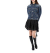 Isabel Marant Size 55 Lucky Chance Denim Jacket VE0562FA B1H04I 30FB 150459793 [P]