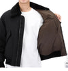 Wooyoungmi Faux Fur Collar Wool Zip-Up Down Jacket 149324036 [P]