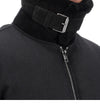 Wooyoungmi Faux Fur Collar Wool Zip-Up Down Jacket 149324036 [P]