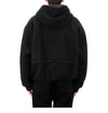 Wooyoungmi Wool Mix Hooded Zip-Up Jacket 150630180 [P]