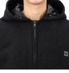 Wooyoungmi Wool Mix Hooded Zip-Up Jacket 150630180 [P]