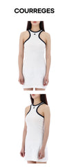 Courreges Contrast Scuba Mini Dress 132497719 [P]