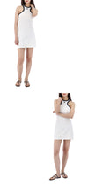 Courreges Contrast Scuba Mini Dress 132497719 [P]