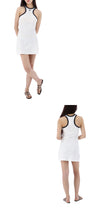 Courreges Contrast Scuba Mini Dress 132497719 [P]