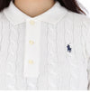 Polo Ralph Lauren Lucky Chance Pony Logo Cable Knit XS Size 211959100 005 139302834 [P]