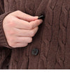 POLO RALPH LAUREN Cable Knit Cardigan mit Pony-Logo in XL 125306496 [P]