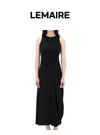 LEMAIRE Twist Hem Ärmelloses Kleid Größe 55 135859584 [P]