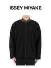 ISSEY MIYAKE Homme Plissé 100 Size Lucky Chance Fleece Jacket HP48 JC281 15 130618620 [P]