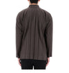 ISSEY MIYAKE Lucky Chance Edge Long Sleeve Shirt Size 105 HP56 FJ306 14 130618618 [P]