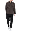 ISSEY MIYAKE Lucky Chance Edge Long Sleeve Shirt Size 105 HP56 FJ306 14 130618618 [P]