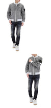 STONE ISLAND Nylon Metall Bomberjacke mit Wappen-Patch K1S154100019 S0020 V0061 132428646 [P]