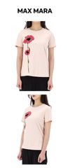 MAXMARA フローラル 半袖 Tシャツ 002 130679908 [P]