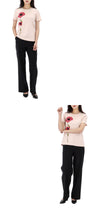MAXMARA フローラル 半袖 Tシャツ 002 130679908 [P]