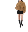 ISABEL MARANT アナスタ テディ クロップ ジャケット 50CM 125704531 [P]