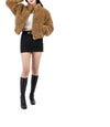 ISABEL MARANT アナスタ テディ クロップ ジャケット 50CM 125704531 [P]