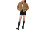 ISABEL MARANT アナスタ テディ クロップ ジャケット 50CM 125704531 [P]