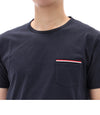Thom Browne Lucky Chance Striped Pocket T-Shirt 154158258 [P]