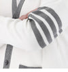 THOM BROWNE 4サイズ ラッキー チャンス 4バー ヘクター インタージャカード カーディガン MKC582A Y3006 100 135444134 [P]