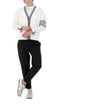 THOM BROWNE 4サイズ ラッキー チャンス 4バー ヘクター インタージャカード カーディガン MKC582A Y3006 100 135444134 [P]