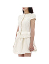 Self-Portrait Lucky Chance Boucle Bow Detail Mini Dress 123903889 [P]