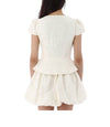 Self-Portrait Lucky Chance Boucle Bow Detail Mini Dress 123903889 [P]