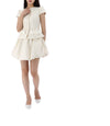 Self-Portrait Lucky Chance Boucle Bow Detail Mini Dress 123903889 [P]