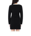 SELF-PORTRAIT Kontrast-Collar Strick Mini-Kleid RS25034SB 157871176 [P]