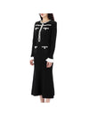 Self-Portrait Lucky Chance Pearl Trim Knit Midi Dress 123904074 [P]
