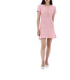 Self-Portrait Mini Dress with Textured Knit M Size RS25087SAP 123904175 [P]