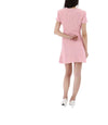 Self-Portrait Mini Dress with Textured Knit M Size RS25087SAP 123904175 [P]