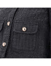Self-Portrait Textured Denim Jacket 157871162 [P]
