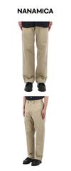 NANAMICA Breite gerade Chino-Hose 154158078 [P]