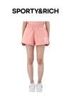 SPORTY & RICH California Emblem Disco Short Pants 142965071 [P]