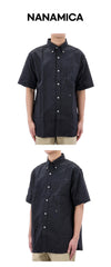 NANAMICA Button-Down Wind Kurzarmhemd SUGS404E 132808907 [P]