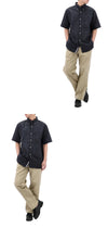 NANAMICA Button-Down Wind Kurzarmhemd SUGS404E 132808907 [P]
