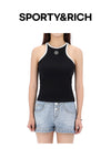 SPORTY & RICH Ribbed Tank Top 142965013 [P]