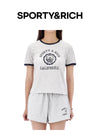SPORTY & RICH California Emblem Ringer Short Sleeve T-Shirt 142964993 [P]