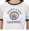 SPORTY & RICH California Emblem Ringer Short Sleeve T-Shirt 142964993 [P]