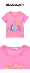 BILLIEBLUSH ラッキーチャンス グラフィック 半袖 Tシャツ U20950 462 131432412 [P]