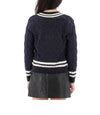 SPORTY & RICH Yankees Serif Cable Knit 125405620 [P]